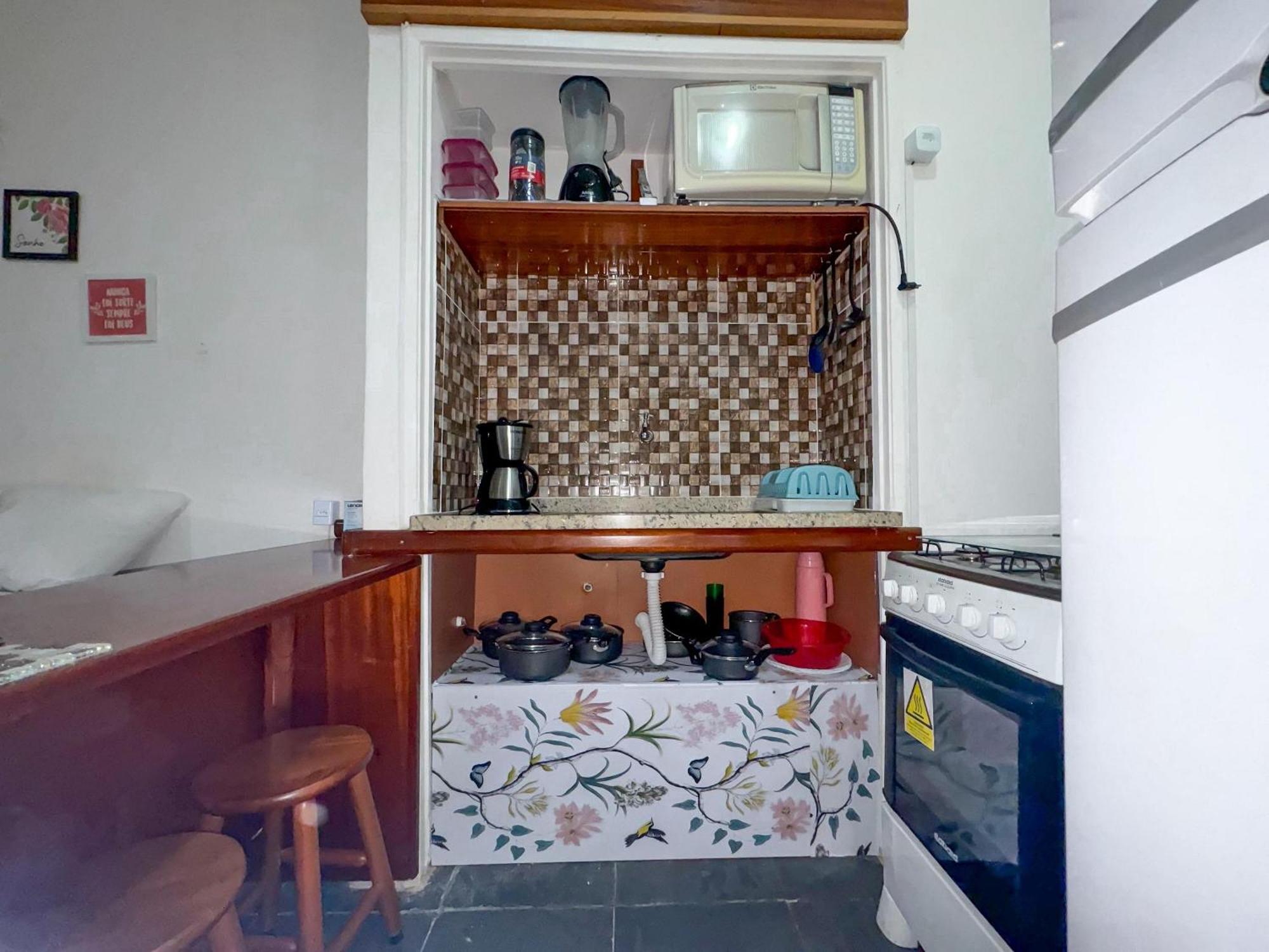 Apartemen Loft Estiloso No Coracao Da Lapa - Cozinha Equipada - Portaria 24h - Arcos Da Lapa - Escadaria Selaron *
